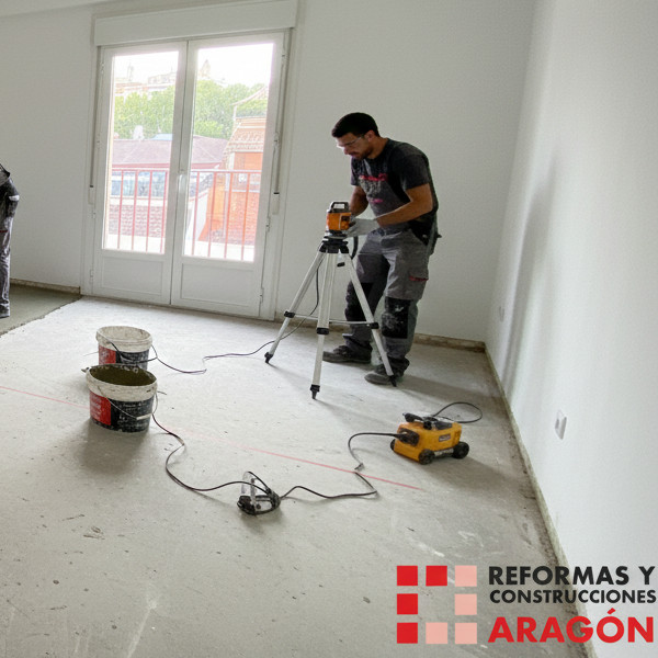 Reforma de suelos en Zaragoza