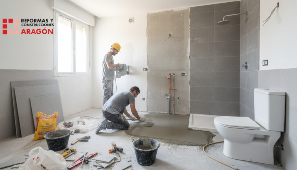 Reforma de Baños en Zaragoza