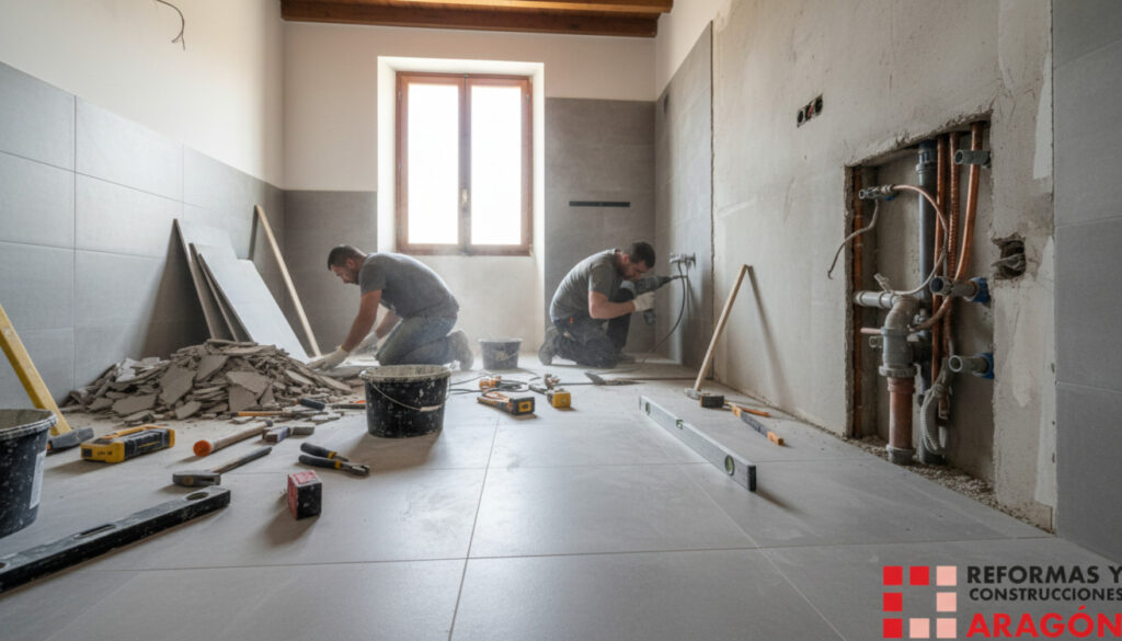 Reforma de Baños en Zaragoza