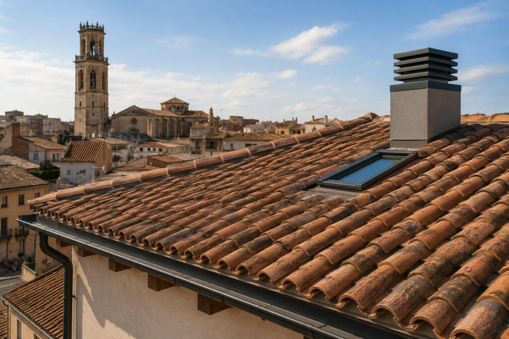Cubiertas y tejados en Tàrrega