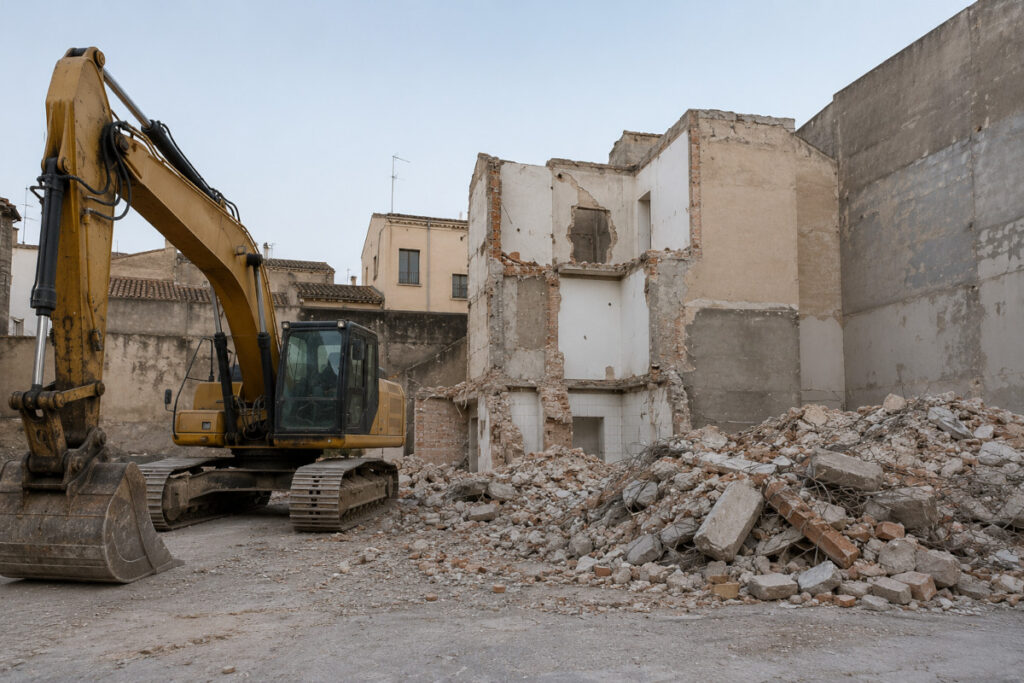 Demoliciones y Derribos en Tàrrega - Clares Reformas