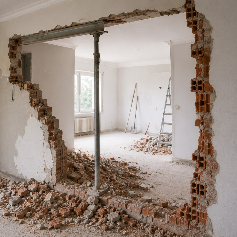 Especialistas en demoliciones y derribos en Tàrrega 2 800x800