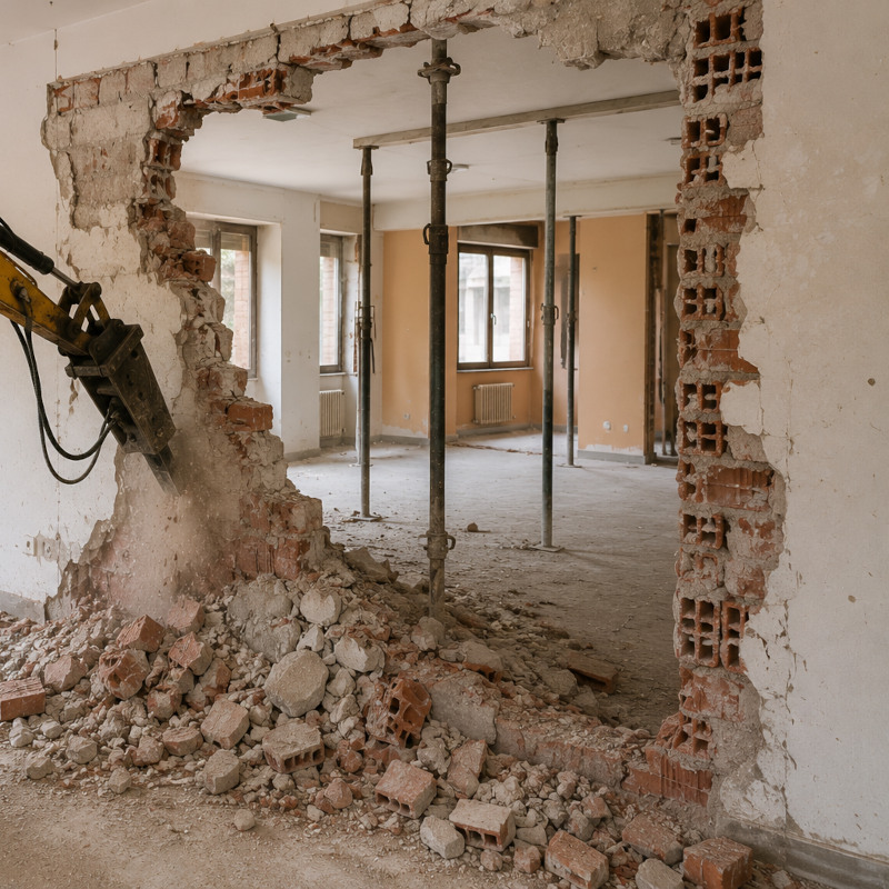Especialistas en demoliciones y derribos en Tàrrega 2 800x800