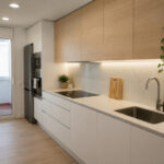 Obra nueva – Cocina piso – Clares Reformas