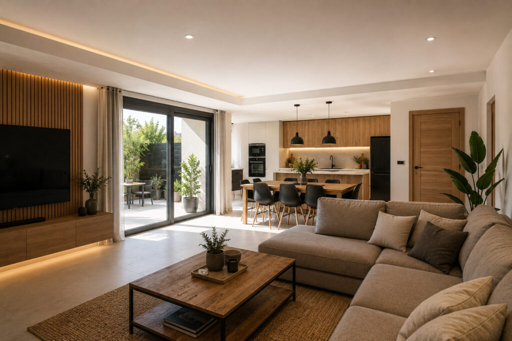Reforma integral de vivienda unifamiliar en Mollerussa - Salón