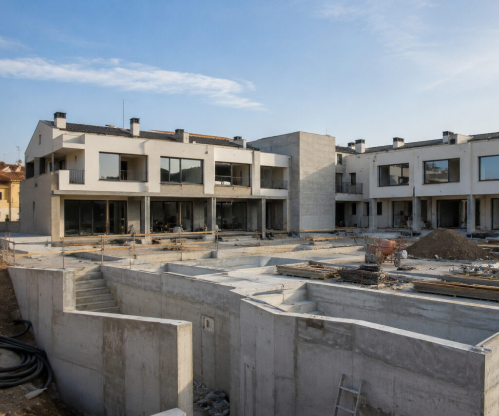Obra nueva, viviendas unifamiliares y proyectos residenciales